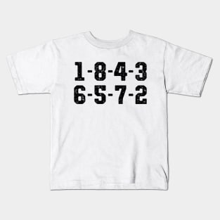 1-8-4-3-6-5-7-2 Kids T-Shirt